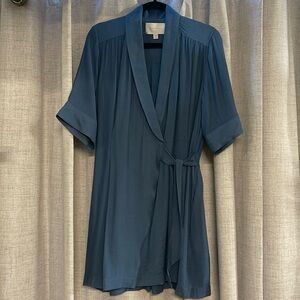 Brochu Walker Halsey Shawl Collar Dress Size Medium